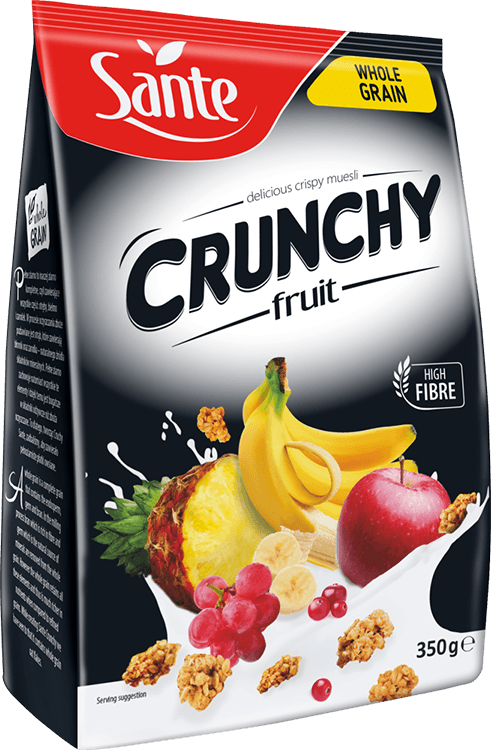 SANTE Crunchy Fruits Crispy Muesli Bag